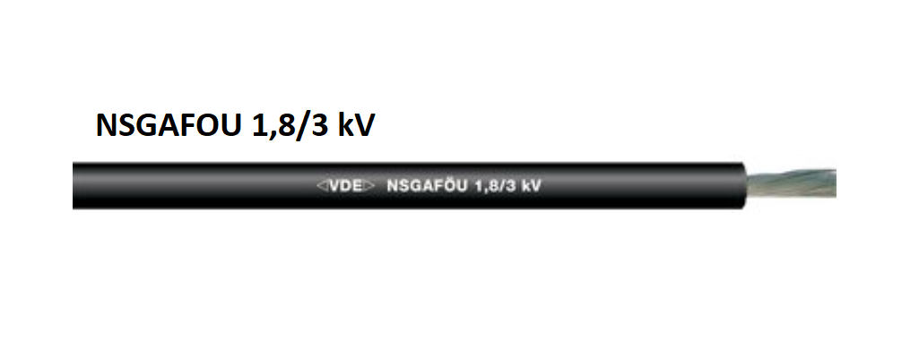 Cáp điều khiển NSGAFOU 1,8/3 kV 1 X 1.5MM2 ( PN : 1600300 )